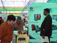 Visitors at Jaypee Stall at Bhutan Expo