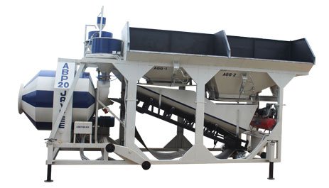 Automatic batch mix plant